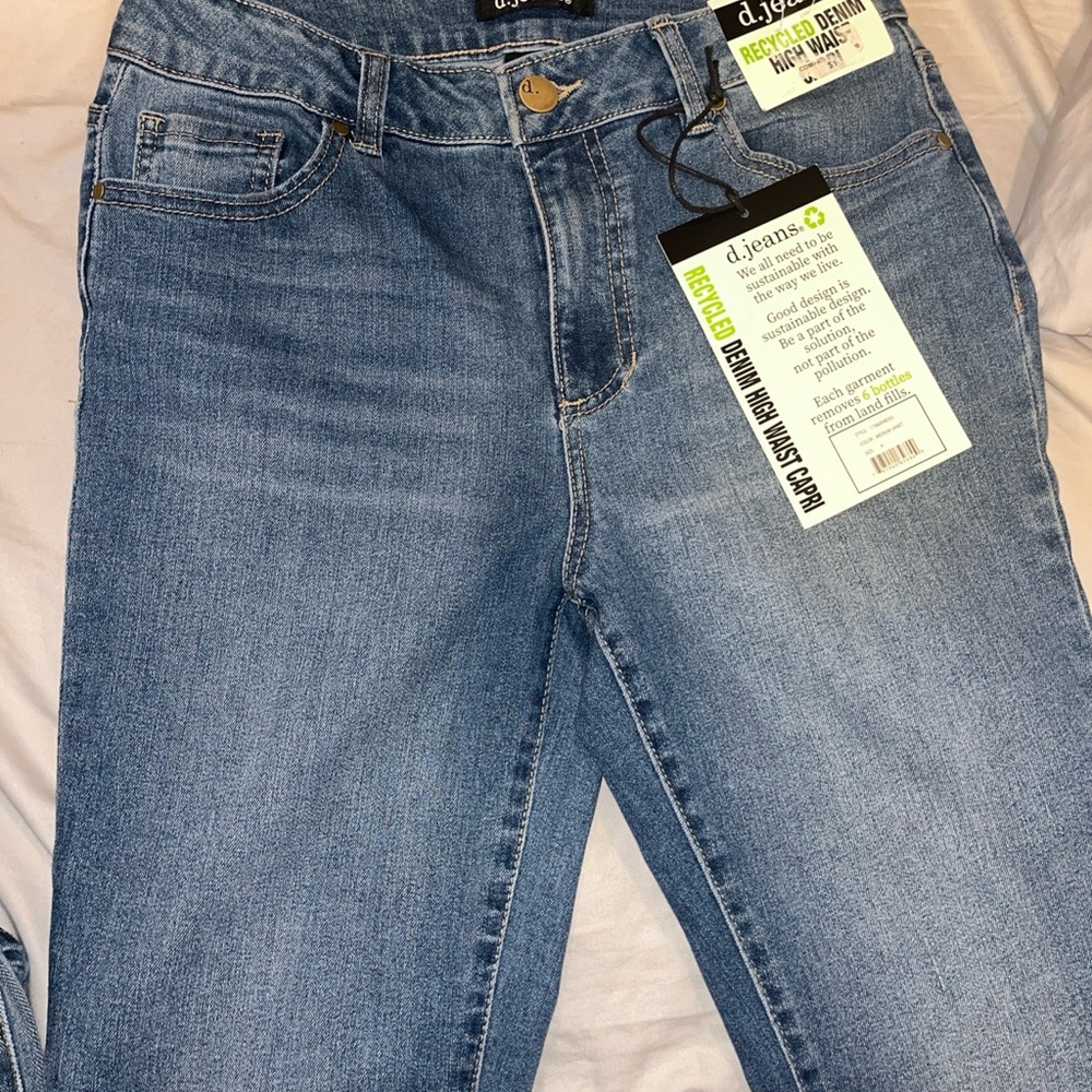 d. jeans Light Blue High-Rise Women's Jeans